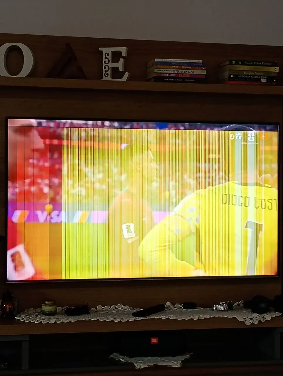 Smart Tv Samsung 55 polegadas C/defeito $250,00 - Foto 2