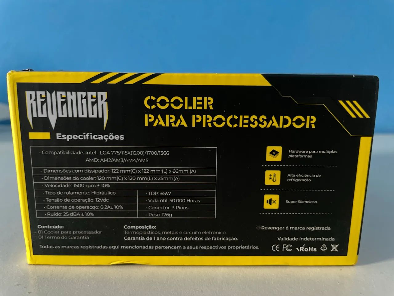 Air Cooler - Para processador Original NOVO! - Foto 5