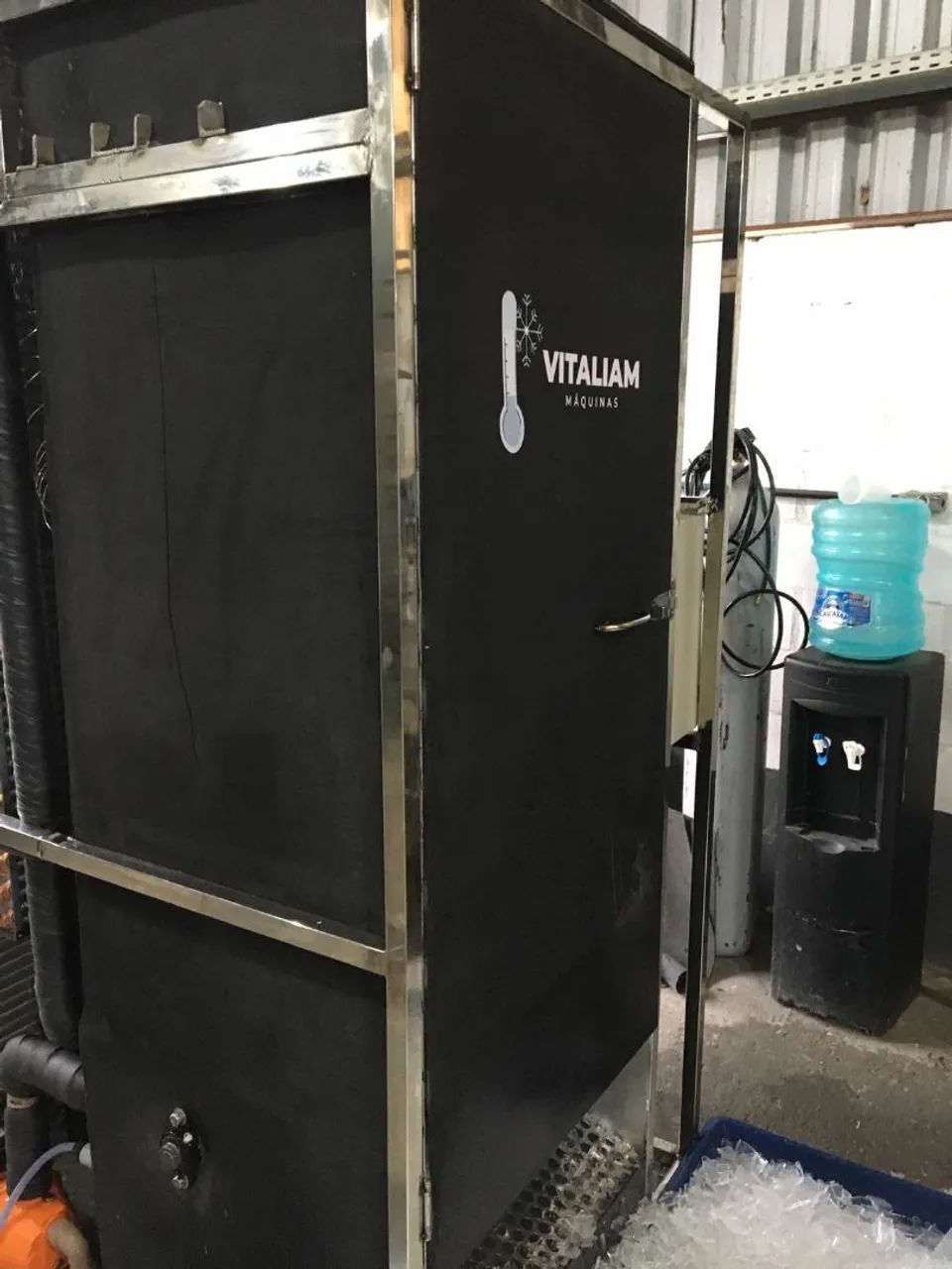 máquina de gelo escama compacta vitaliam máquinas - Foto 4
