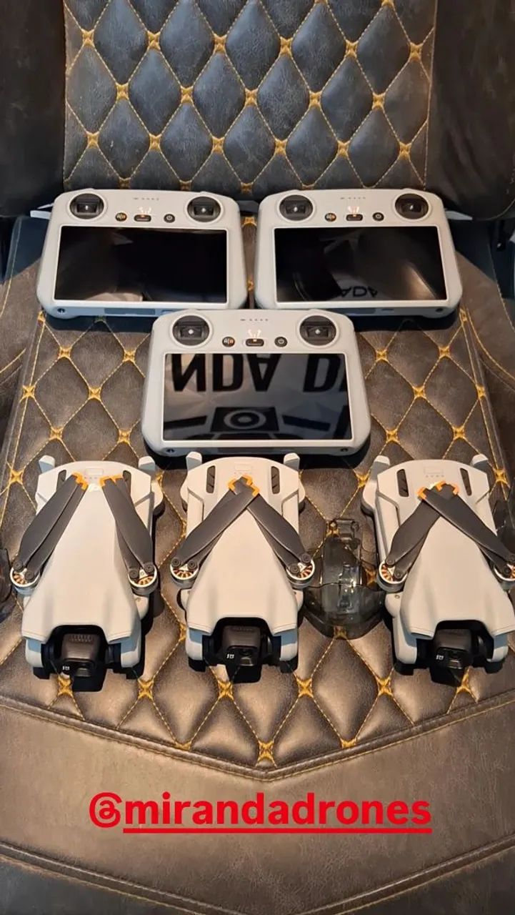 DRONE DJI MINI 3 (COM TELA) STANDARD EXTREMAMENTE NOVOS!!