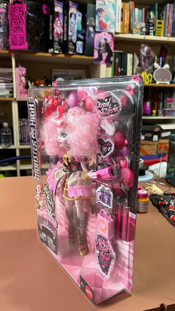 Boneca Monster High Cupid Asteria G3 - Nova e Lacrada - Foto 4