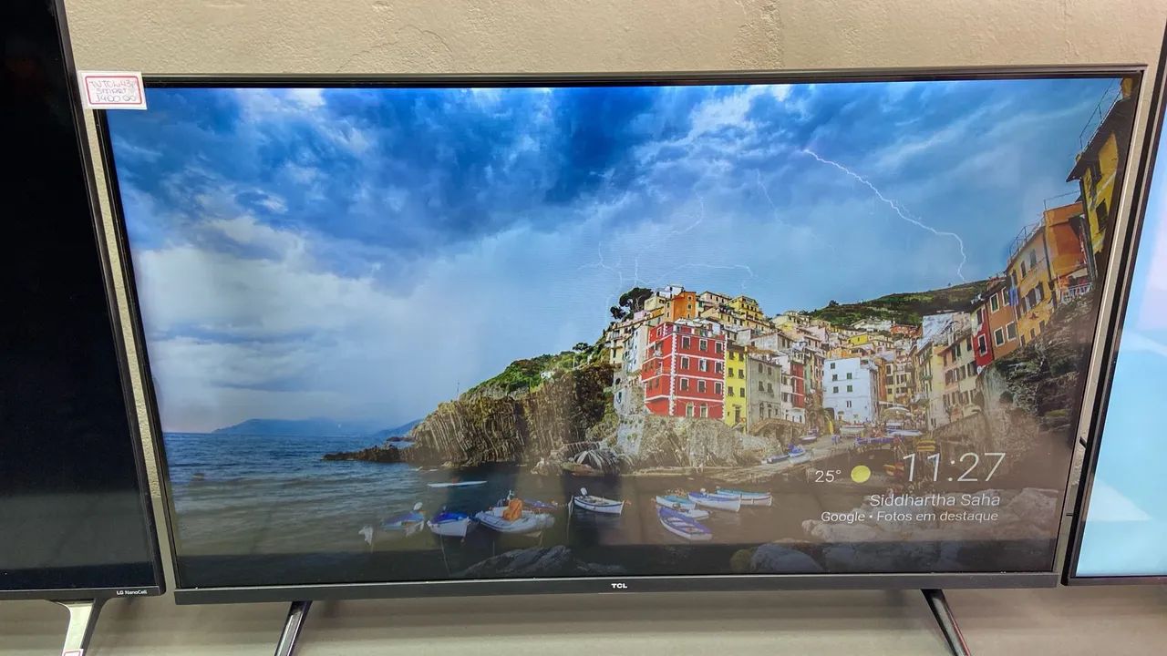 Smart Tv TCL 43 polegadas sistema Android+comando de voz - Foto 2