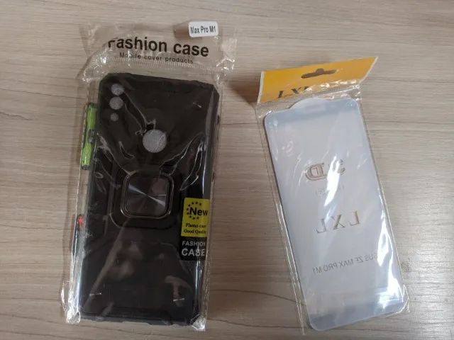 Capa Anti Impacto Para Asus Zenfone Max Pro M1 e película de vidro - Foto 2