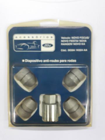 Kit Porca Parafuso Antifurto(4 Rodas) Ford Ka Novo