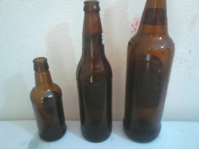 Vasilhame e caixas de cervejas