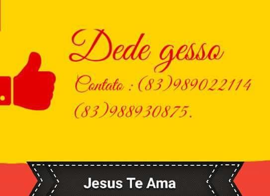 Trabalho com gesso
