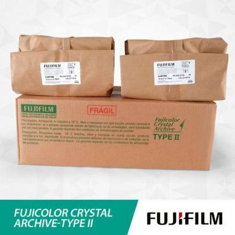 Papel Fotográfico Fujifilm Brilho 25,4cm X 93m Para Minilab