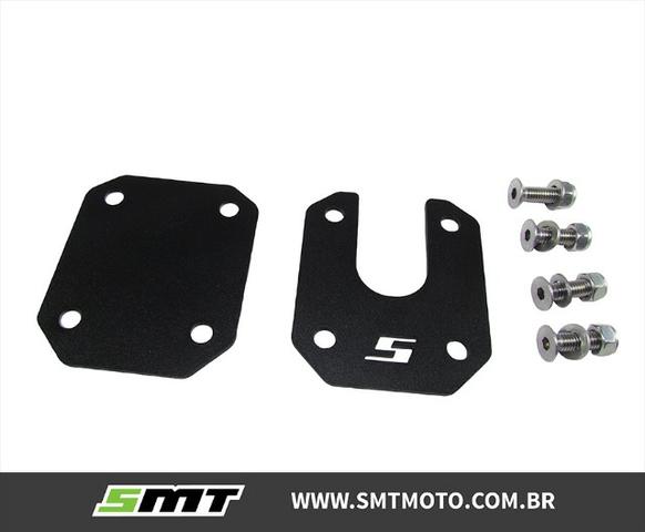 Base Descanso Cb500x Ampliado Big Foot Honda Cb 500x Smt - Foto 3