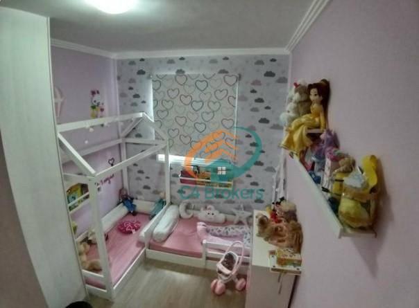Apartamento com 2 dormitórios à venda, 47 m² por R$ 276.000,00 - Vila Augusta - Guarulhos/ - Foto 9