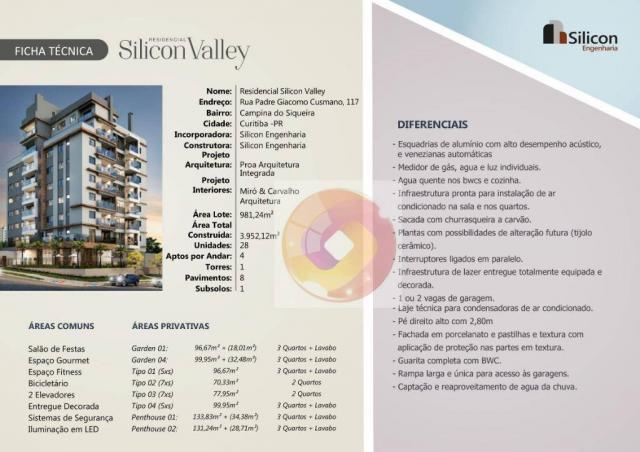 Apartamento com 3 dormitórios à venda, 99 m² por R$ 759.900,00 - Campina do Siqueira - Cur - Foto 14