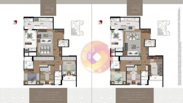 Apartamento com 3 dormitórios à venda, 106 m² por R$ 784.742,00 - Boa Vista - Curitiba/PR - Foto 10