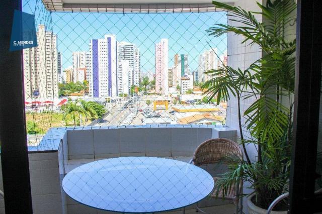 Apartamento 118 m² a venda, 3 suites 2 vagas, Papicu, Fortaleza. - Foto 6