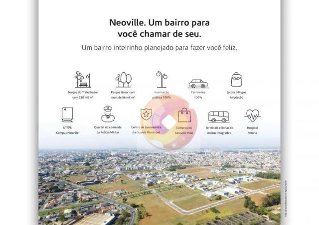 Apartamento com 2 dormitórios à venda, 51 m² por R$ 240.000,00 - Neoville - Curitiba/PR - Foto 4