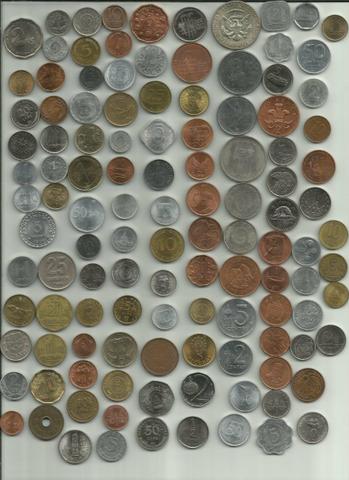 Moedas internacionais antigas