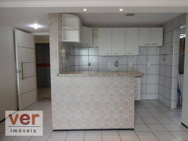 Apartamento com 3 dormitórios para alugar, 74 m² por R$ 800,00/mês - Messejana - Fortaleza - Foto 18