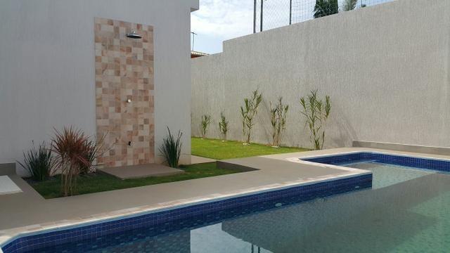 Lançamento! Casa de 3 Suítes, Piscina, Churrasqueira em Cond Fechado - Foto 14