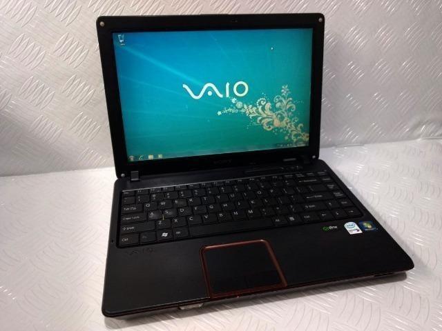 Notebook Vaio Dual Core 4gb Ram Hd Lindo Entrego Parcelo 10x Troco Pc Cpu Computador Xbox