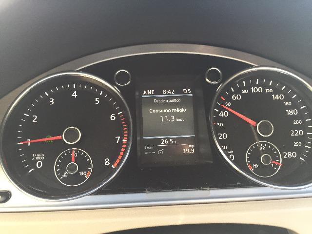 VW Passat CC R-line 3.6 V6 2014 o mais top da categoria - Foto 10