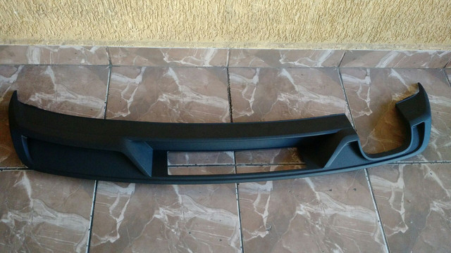 Spoiler do parachoque traseiro Audi A3 17 18 (novo original)