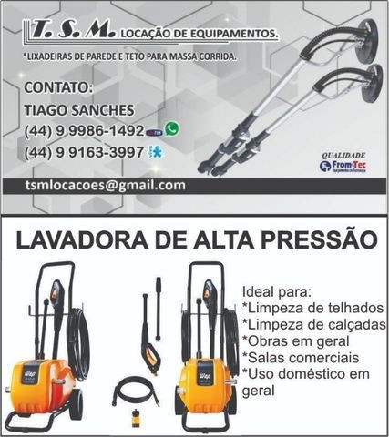 Aluguel de WAP - Lavadora de alta pressão. Alugar/Locação. (Maringá) - Foto 4