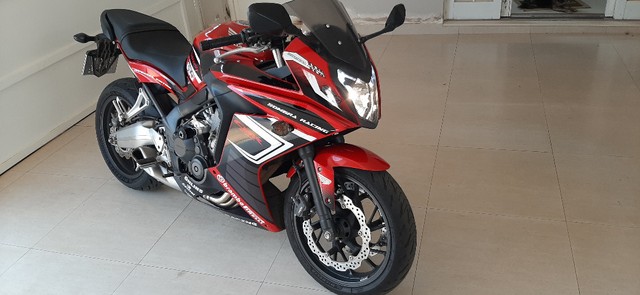 HONDA CBR650F-15/15-2º DONO-BAIXO KM-PERSONALIZADA