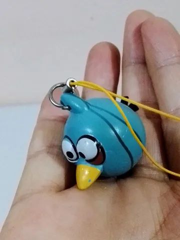 Miniatura pingente chaveiro coleção Angrybirds  - Foto 3