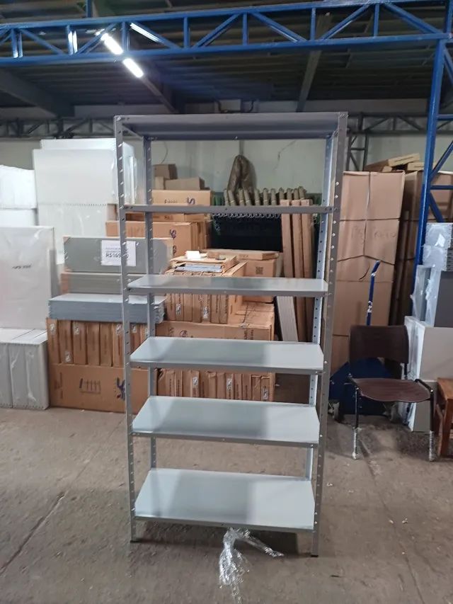 Vendo estante de aço 0,30 cm 6 bandejas.( só novas  )Lê a Descrição  - Foto 5