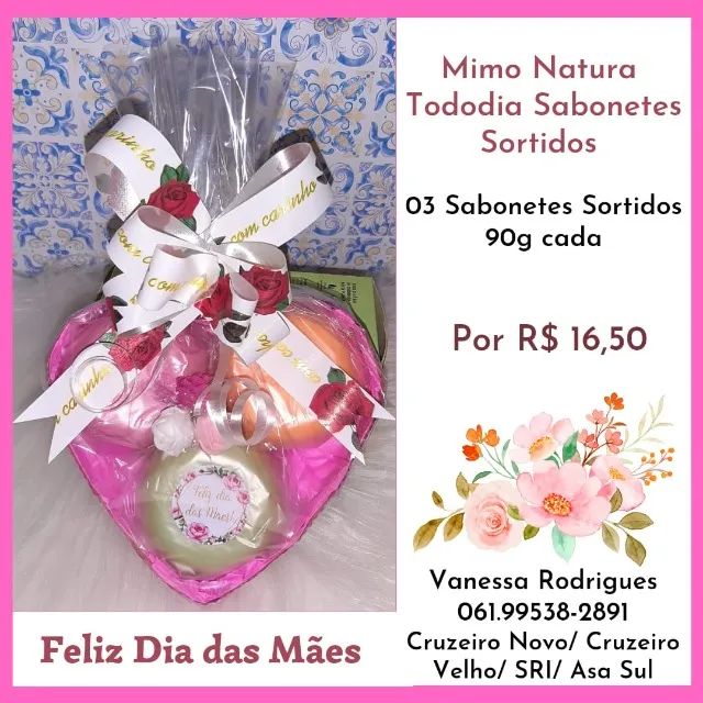 Dia das Mães - R$ 16,50 - Mimo Natura Tododia Sortidos - Beleza e saúde -  Cruzeiro Novo, Brasília 1179259266 | OLX