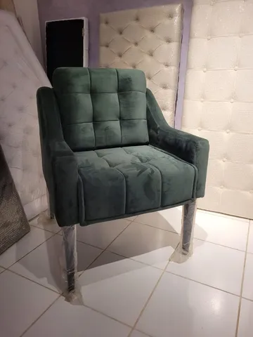 Par de Poltronas com Tecido Donatelli Veludo Alemão Design, Poltrona  Donatelli Usado 67240350