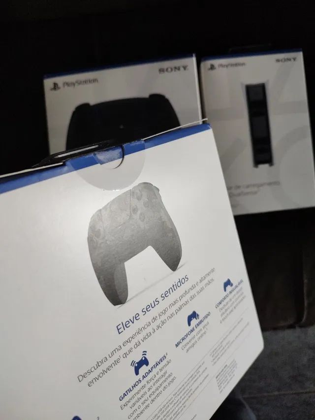 Controle ps5 base carregamento leia o anúncio  - Foto 5