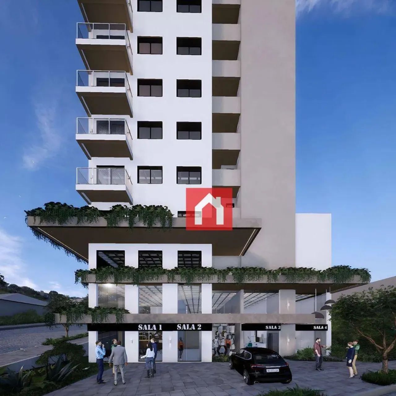 Apartamento com 2 dormitórios à venda, 82 m² por R$ 624.347,18 - Vicentina - Farroupilha/R - Foto 4