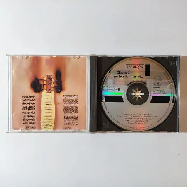 CD Gilberto Gil - Soy Loco Por Ti America - Foto 2
