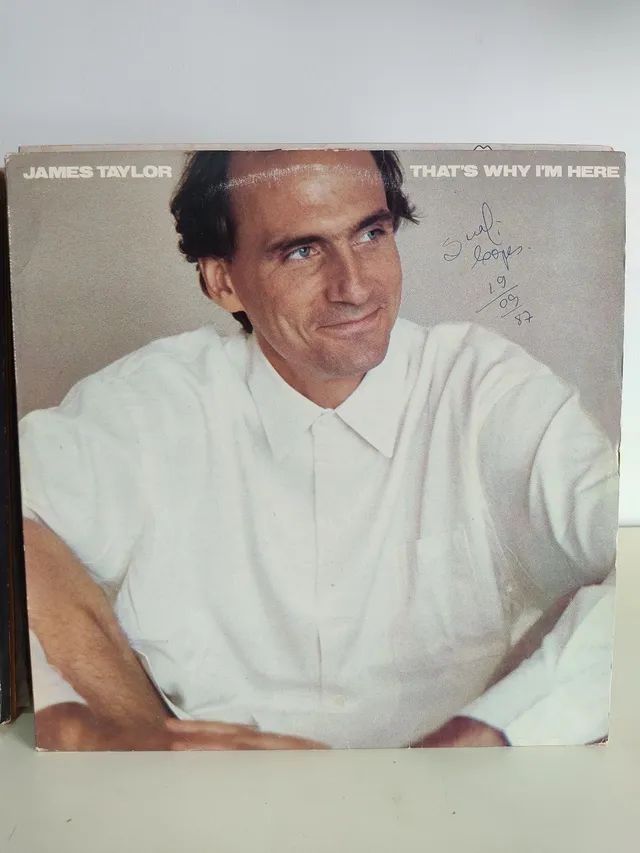 LP disco vinil James Taylor - That's Why i'm here 1985