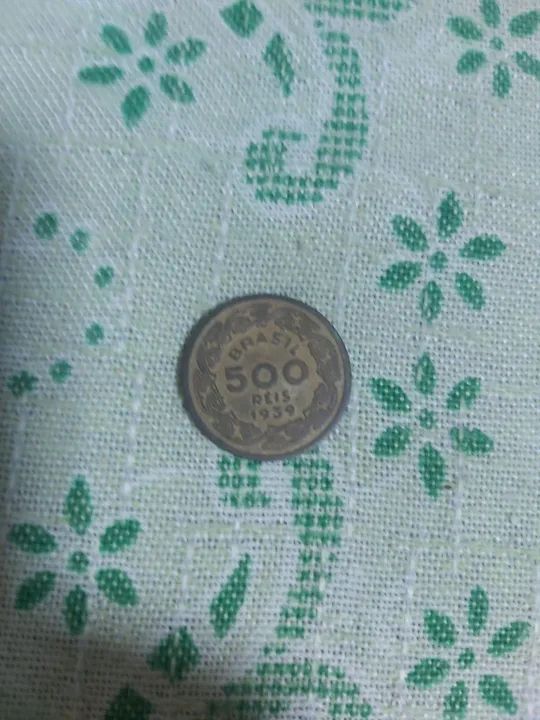 500 reis rara pra colecionador