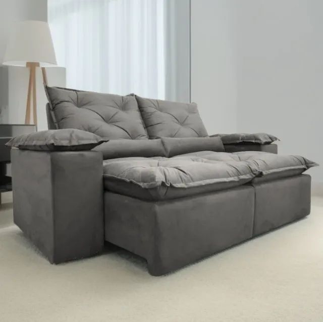 sala sofa retratil e reclinavel  - Foto 2