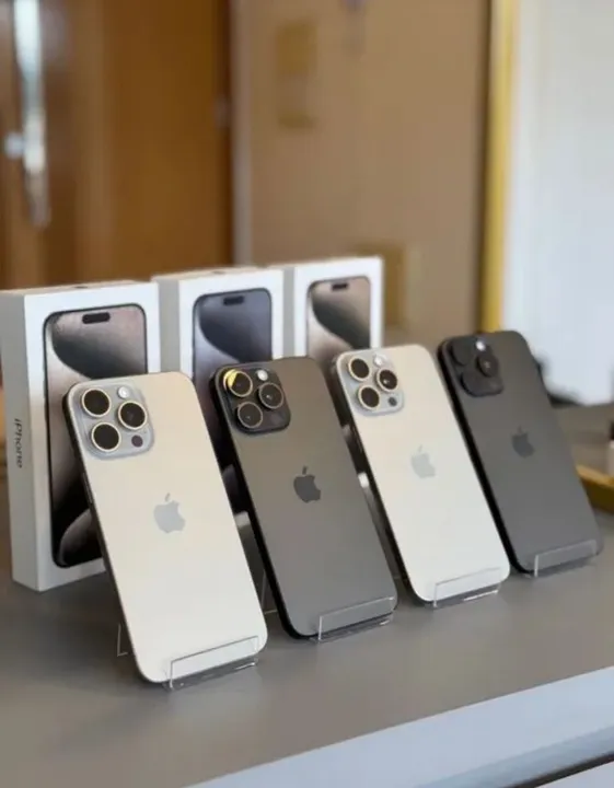 Iphones 15 Pro 128 GB Semi Novos com Bateria boa