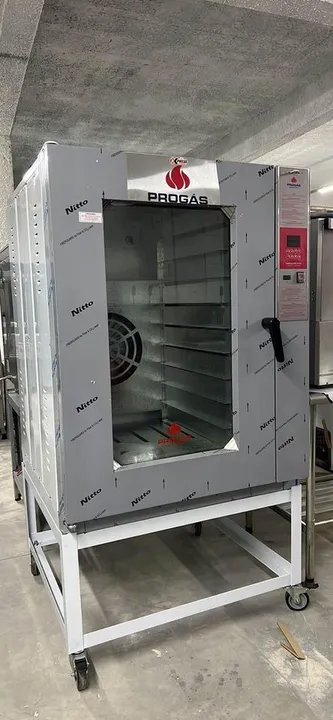 Forno turbo 10 telas elétrico trifásico assadeiras 58x70 Progás