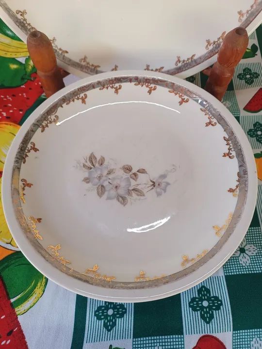 Jogo de sobremesa porcelana  real  - Foto 4