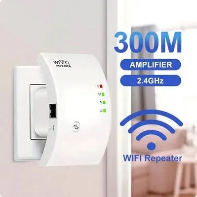 Repetidor De Sinal Wi-fi Amplificador Roteador Expansor De Rede - Foto 2