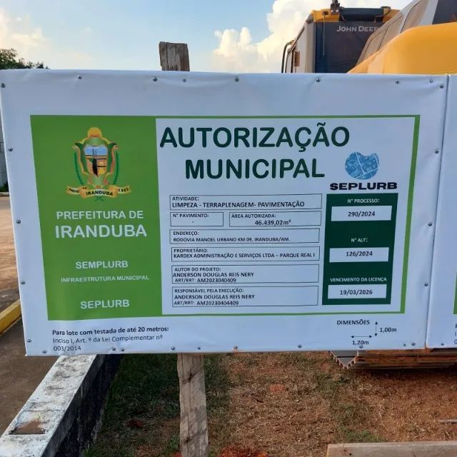 Transferência de  lote 450 m², Chacaras Parque Real,  Rod.Manoel Urbano km 08 - Foto 10