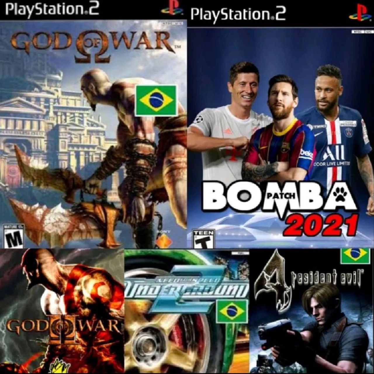 Vendo Jogos de Play 2 Vários Títulos (Leia o anúncio)