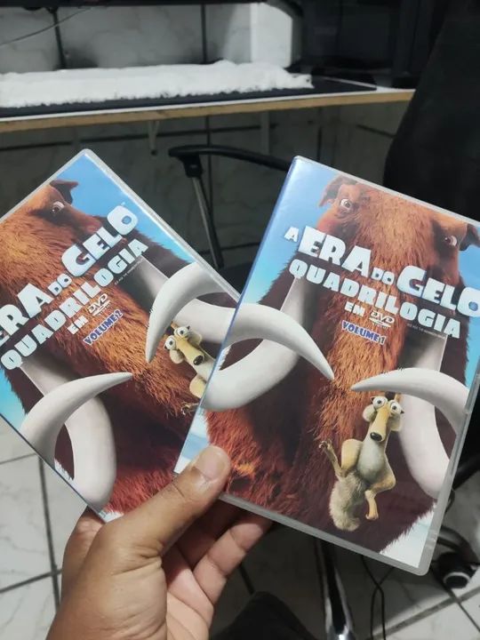 A Era do Gelo: Quadrilogia em DVD - Vol. 1 e 2e 2
