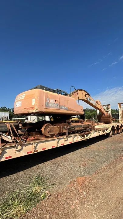 Escavadeira case CX220 para peças - Foto 2