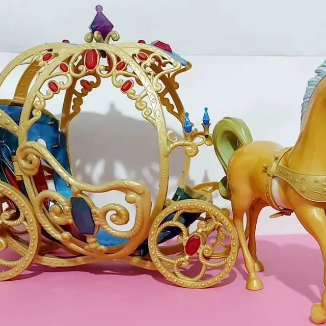 Carruagem Cinderela Com Cavalo Matell