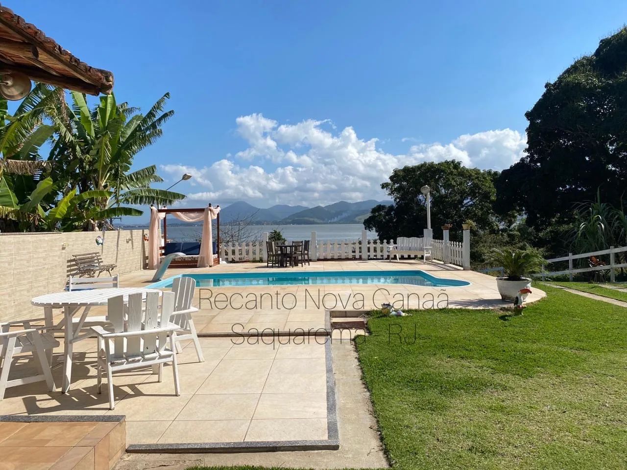 Casa para TEMPORADA com  Piscina e Churrasqueira.