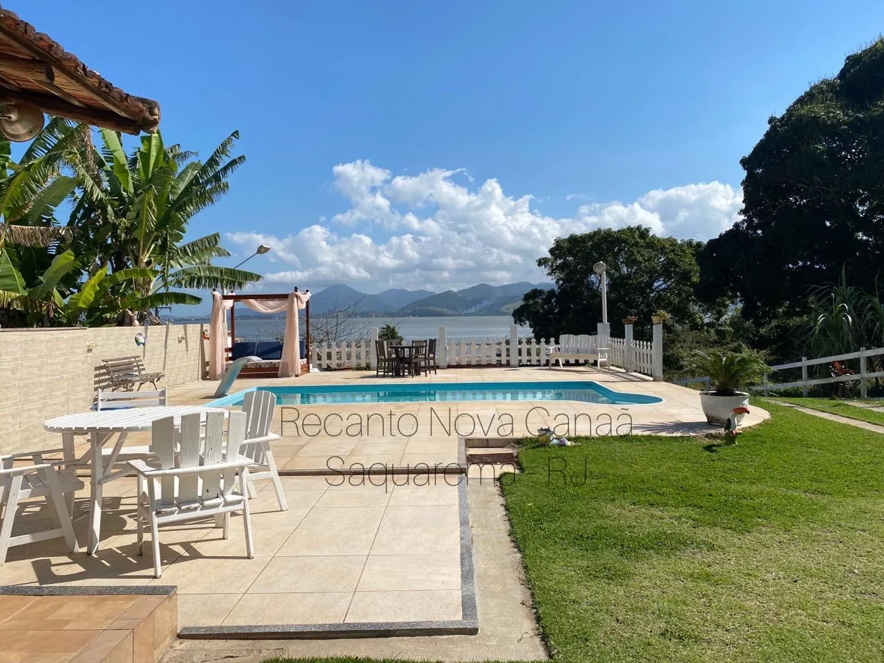 Casa para TEMPORADA com Piscina e Churrasqueira.