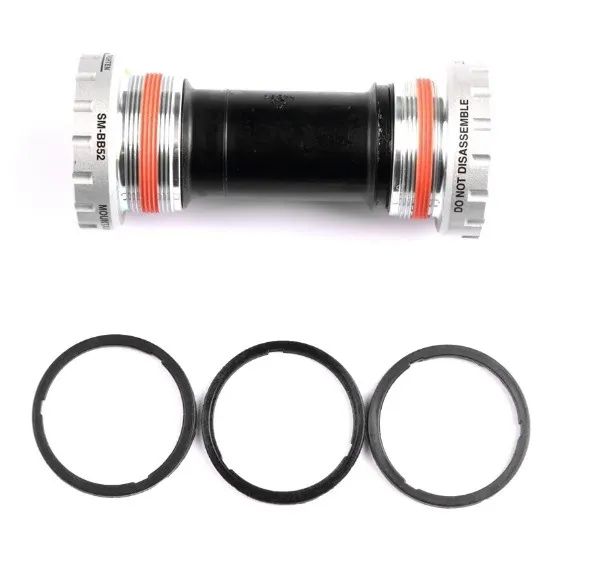 Movimento Central Shimano Deore Sm Bb52 Hollowtech Integrado - Foto 4