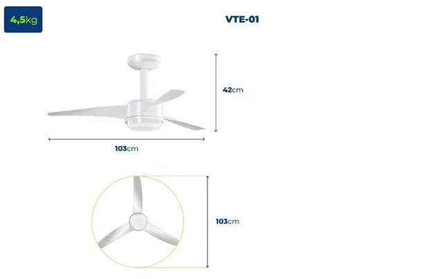 Ventilador de teto Mondial 220 v - Foto 2