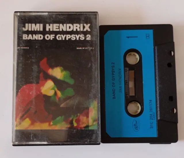 Fita Cassete K7 Jimi Hendrix Band Of Gypsys 2 Original