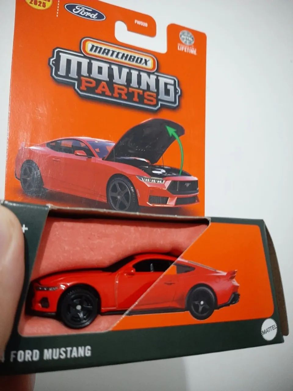 Matchbox Moving Parts Mustang (Capô que abre) - Foto 3